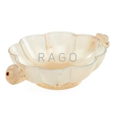 Appraisal: MUGHAL STYLE WHITE JADE BOWL Condition Report