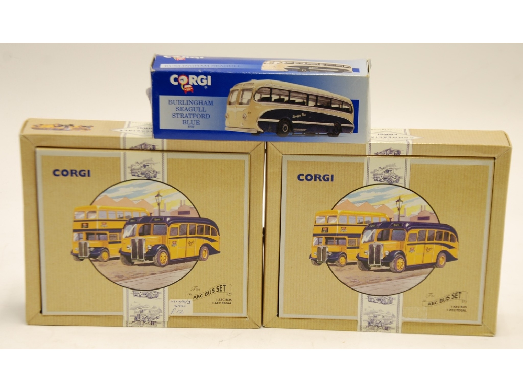 Appraisal: TWO MINT AND BOXED CORGI LIMITED EDITION SINGLE DECKER BUSES