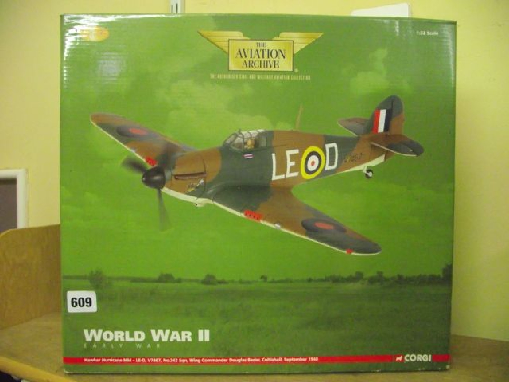 Appraisal: A boxed limited edition detailed diecast model of a Hawker