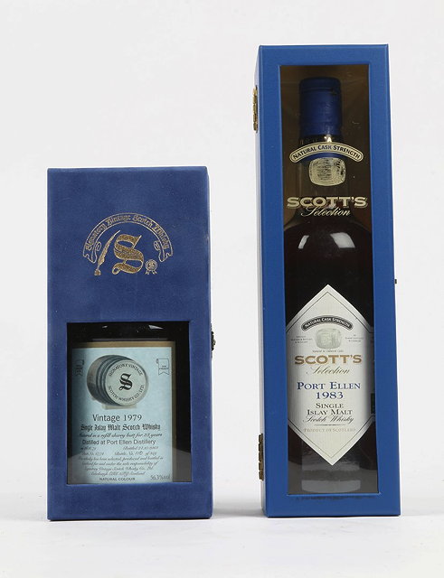 Appraisal: BOTTLE CL PORT ELLEN SINGLE MALT WHISKY IN PRESENTATION CASE