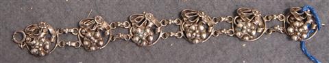 Appraisal: Hobe sterling silver bracelet l dwt Estimate -