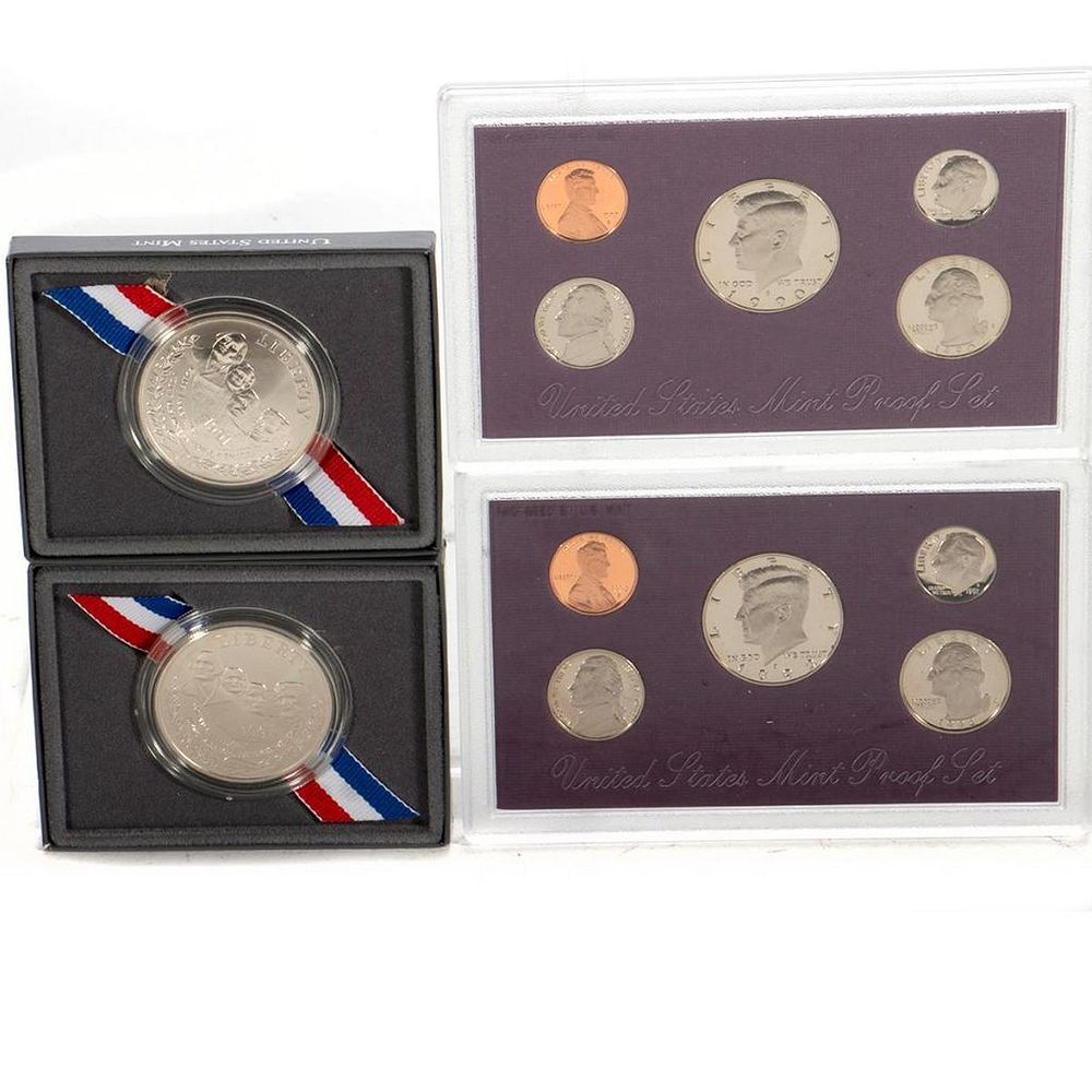 Appraisal: Olympic Silver Dollar Thomas Edison Silver Dollar Mount Rushmore Silver