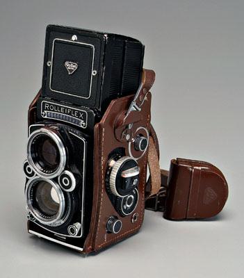 Appraisal: Franke amp Heidecke Roleiflex camera Heidosmat mm viewing lens and