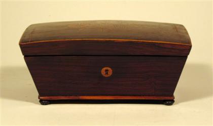 Appraisal: Victorian rosewood and marquetry boxlate th century