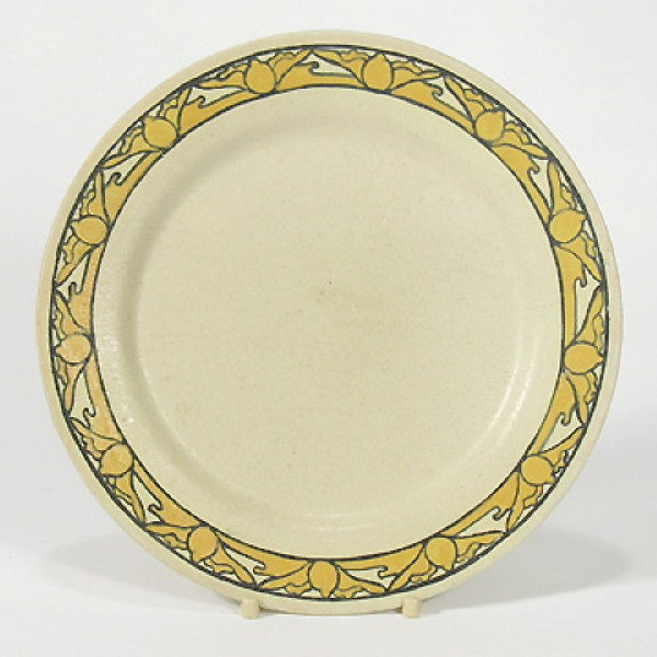 Appraisal: SEG Paul Revere plate with lotus border decoration from Signed