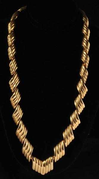 Appraisal: K Y Gold Necklace Description Weight grams Condition Excellent Size