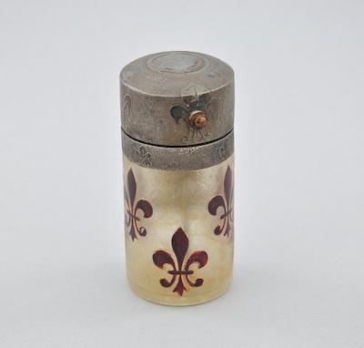 Appraisal: A French Atomizer ca th Early th Century Molded glass