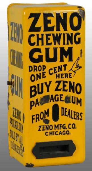 Appraisal: Zeno Gum Vendor Description Circa to Some chipping and repainting