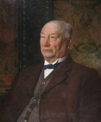 Appraisal: Fred Appleyard - Portrait of a gentleman from the Burton