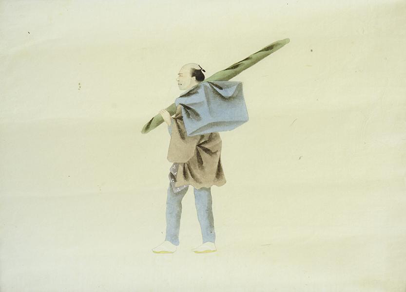 Appraisal: A COLLECTION OF JAPANESE WATERCOLOURS ON RICE PAPER various scenes