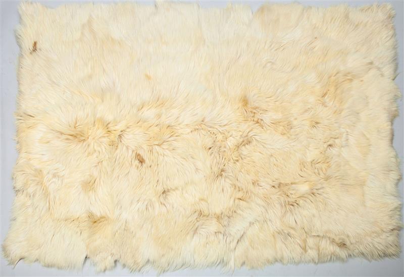 Appraisal: Fur Rug x in Estimate -