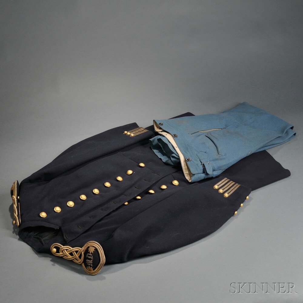 Appraisal: Pattern Officer's Frock Coat and Trousers c late th century