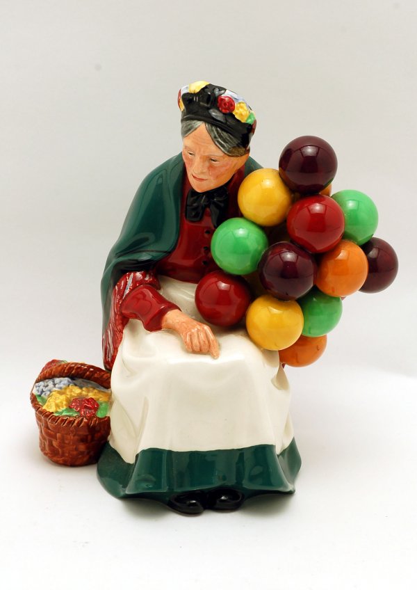 Appraisal: Royal Doulton figurine The Old Balloon Seller marked under base