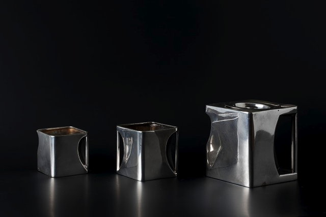 Appraisal: Robert Crawford Johnson for Cube Teapots Ltd of Leicester'The Cube'