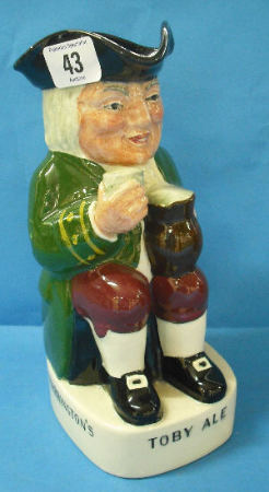 Appraisal: Large Size Staffordshire Toby Jug By Lancaster Sandland Advertising Charringtons