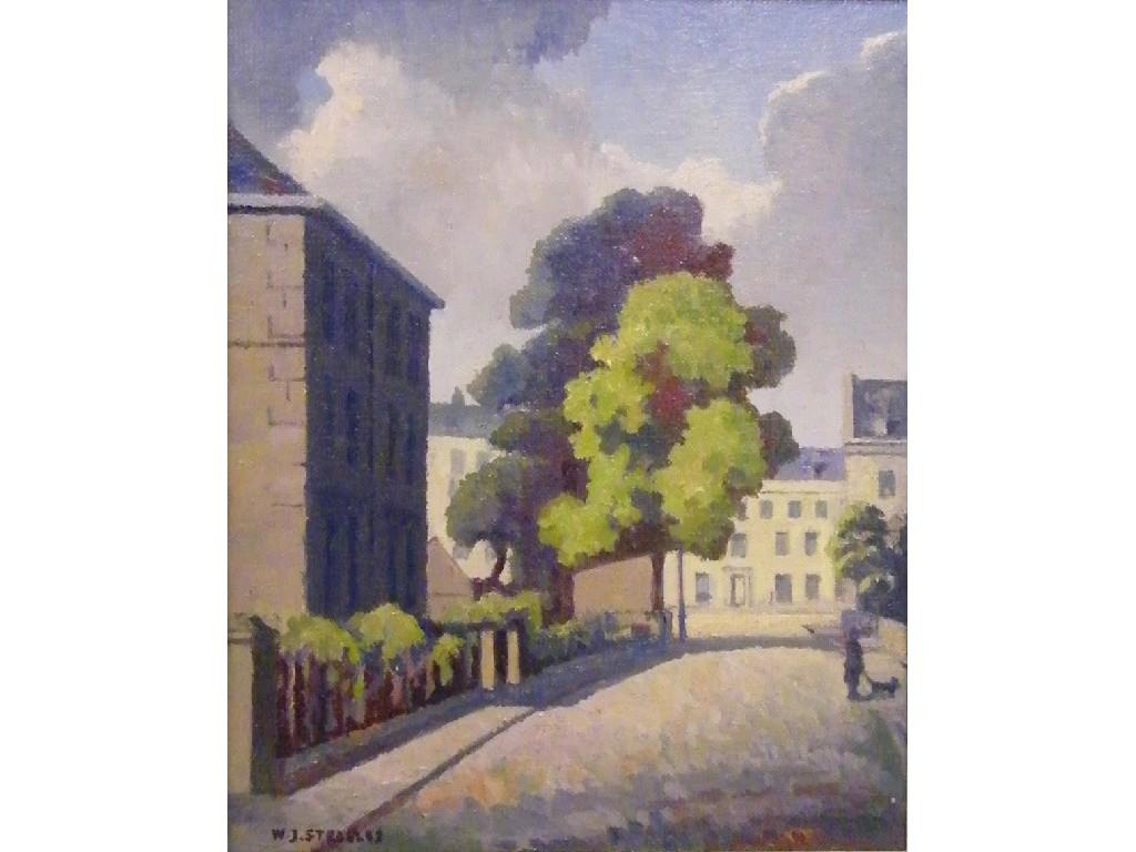 Appraisal: By Walter James Steggles - - 'Henrietta Street Bath' signed