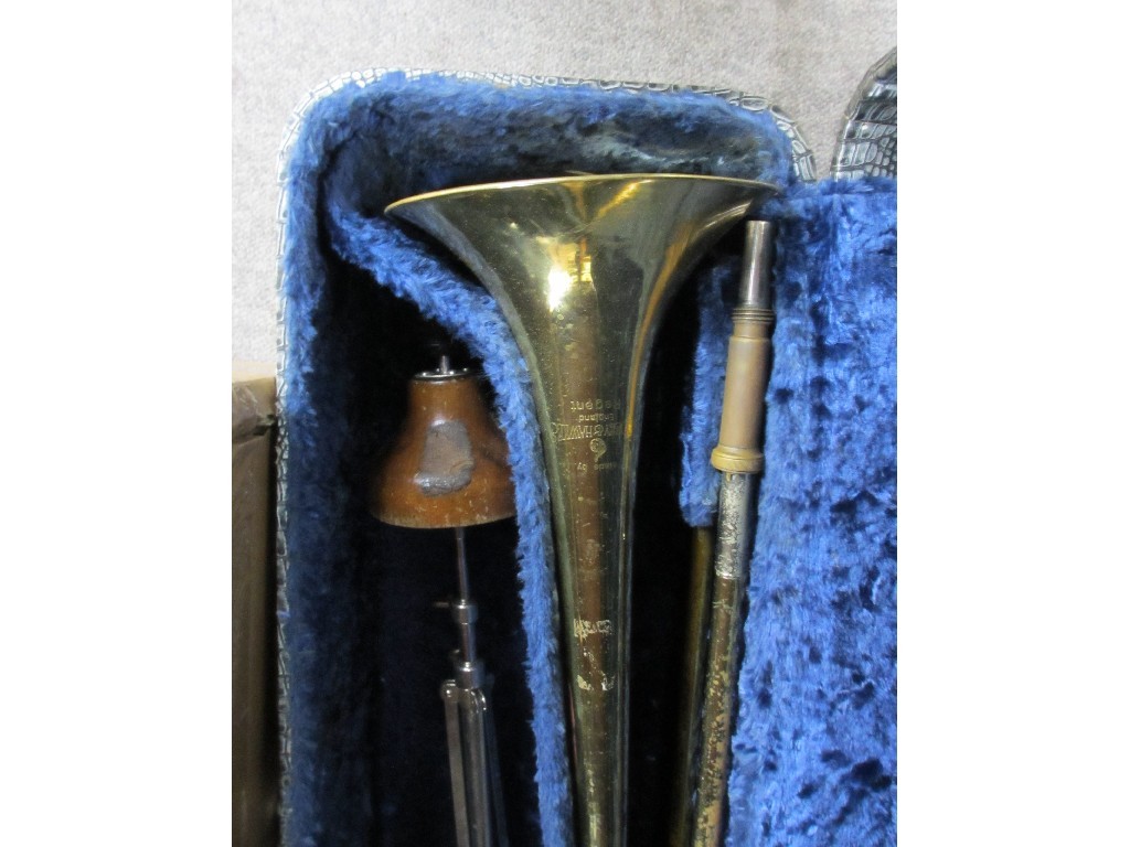 Appraisal: Trombone by Boosey Hawkes in case