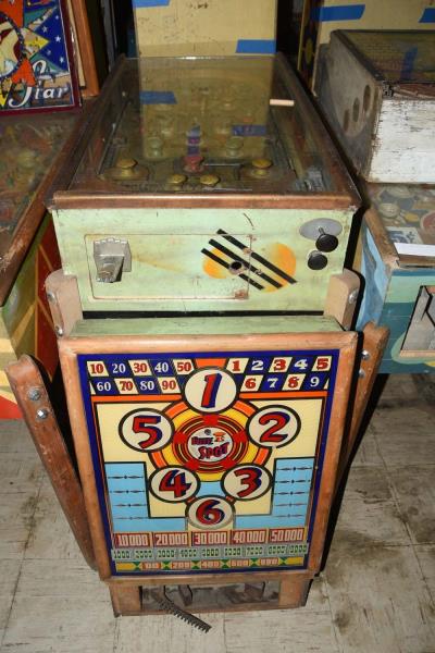 Appraisal: Stoner Brite Spot Playfield Poor Backglass Very good Cabinet Very