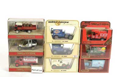 Appraisal: Matchbox Models of Yesteryear a large mixed group of Commercial