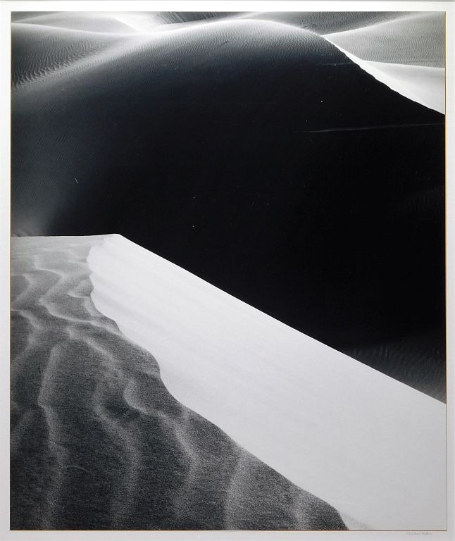 Appraisal: Michael Rubin Dessert Landscape Photograph Michael Rubin New York b