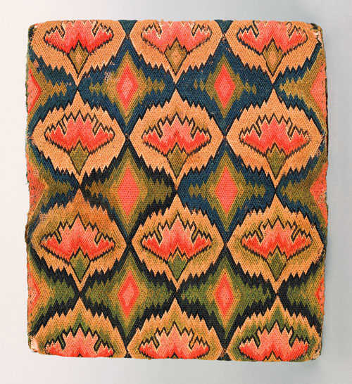 Appraisal: Large Philadelphia bargello stitch pocketbook dated inscribed John Pawling Pawling