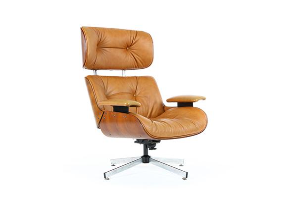 Appraisal: A FRANK DOERNER LOUNGE CHAIR IN THE STYLE OF CHARLES