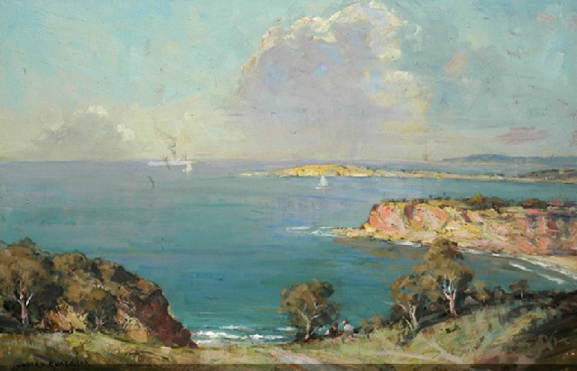 Appraisal: James R Jackson - Autumn Mona Vale near Sydney oil