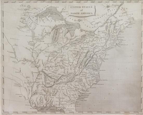 Appraisal: Sale Lot MAP ARROWSMITH AARON British - a group of