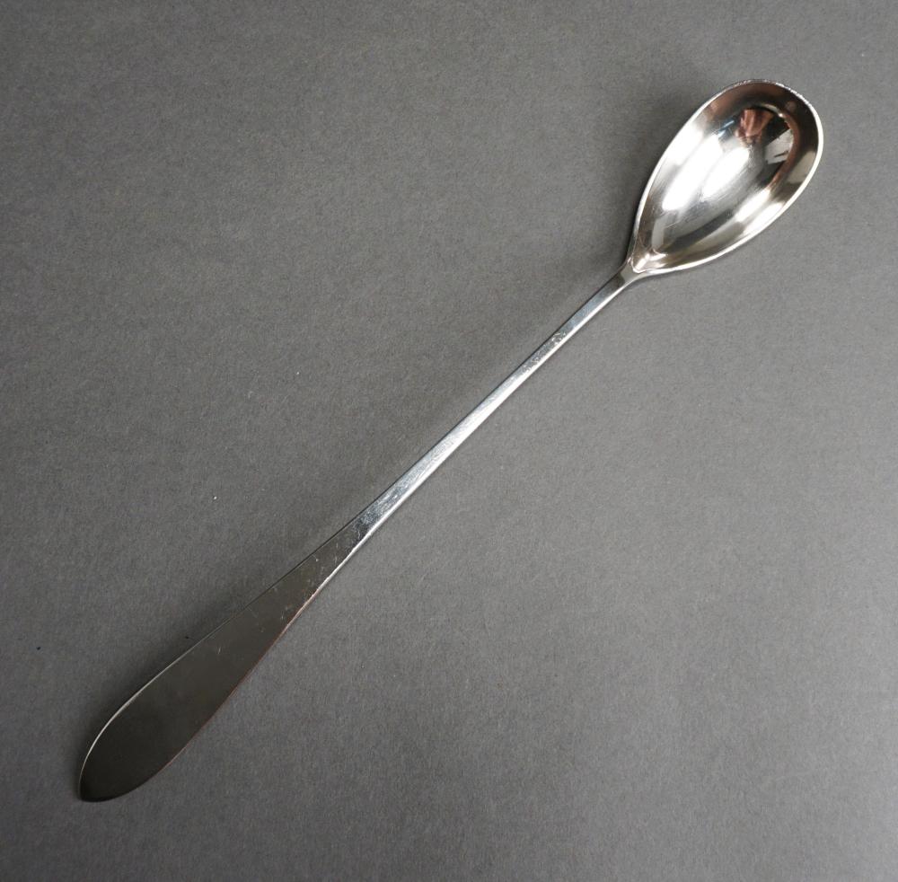 Appraisal: George Porter Blanchard Sterling Silver Cocktail Spoon ozt