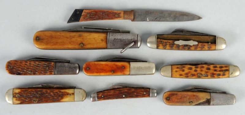 Appraisal: Lot of Pocket Knife Patterns Description Includes two and three