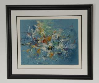 Appraisal: Seikichi Takara serigraph 'Cosmic Energy ' signed Seikichi Takara American