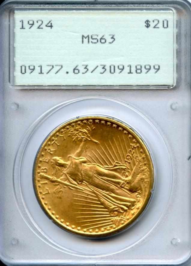 Appraisal: MS PCGS Smooth lustrous surfaces are essentially unmarked Housed in