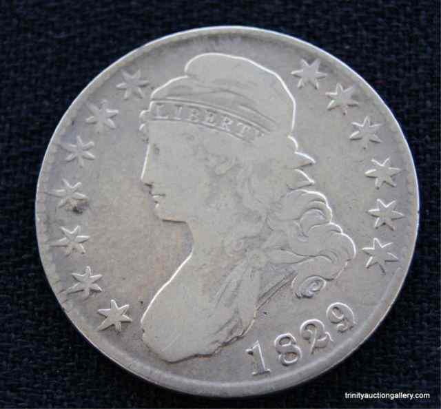 Appraisal: Silver Capped Bust c Half Dollar CoinIs a very nice