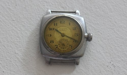 Appraisal: A vintage Rolex Oyster wristwatch circa the stainless steel cushion