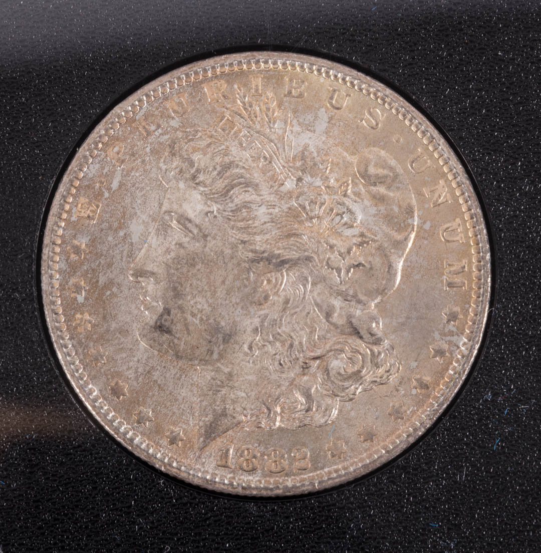 Appraisal: U S Morgan type silver dollar -CC MS- in GSA