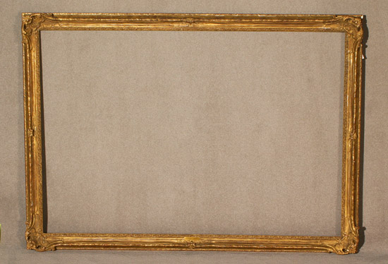 Appraisal: Louis XV Style Gilt Composition Wood Frame th Century Sight