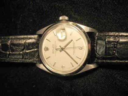 Appraisal: Gentleman's stainless steel wristwatch Rolex th century Oyster Perpetual movement