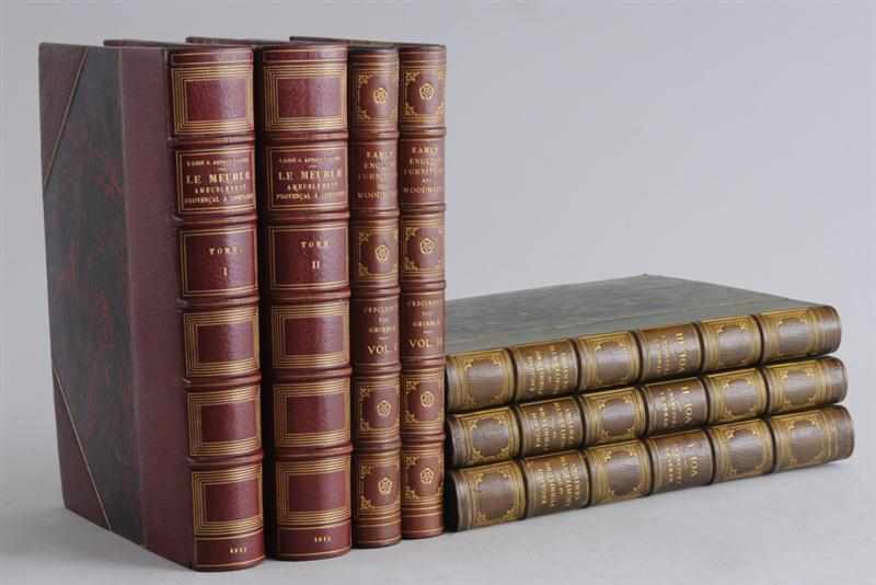 Appraisal: D'AGNEL G ARNAUD LE MEUBLE Two volumes Together with five