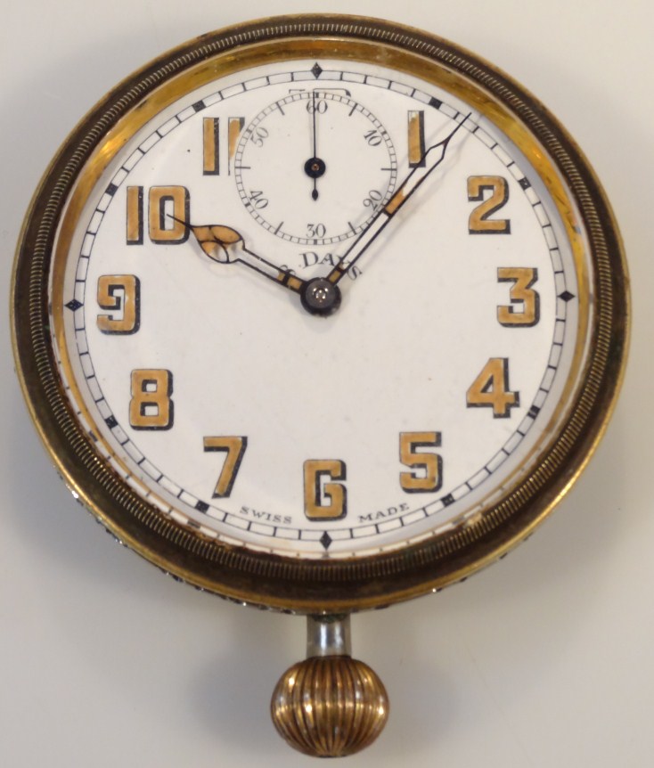 Appraisal: An early thC Goliath pocket watch possibly from an automobile