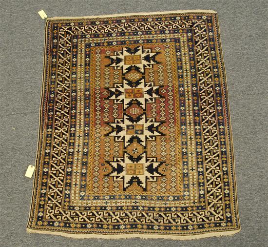 Appraisal: LESGHI BAKU RUG Caucasus circa feet inches x feet inches