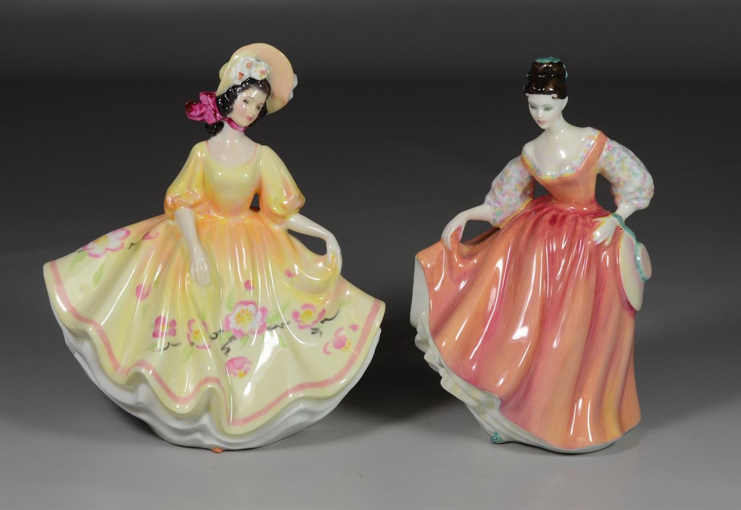 Appraisal: Royal Doulton bone china figurines Sunday Best HN Fair Lady