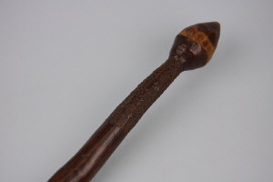 Appraisal: An African carved knobkerry cm long