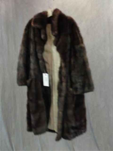 Appraisal: GEORGE KAPLAN Mink Coat With beige lining From a Pleasantville