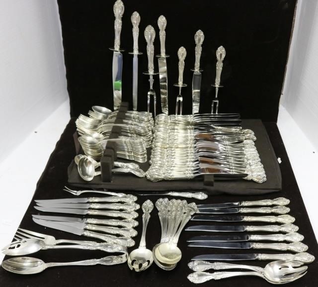 Appraisal: PIECE STERLING SILVER FLATWARE SET BY GORHAM IN THE MELROSE