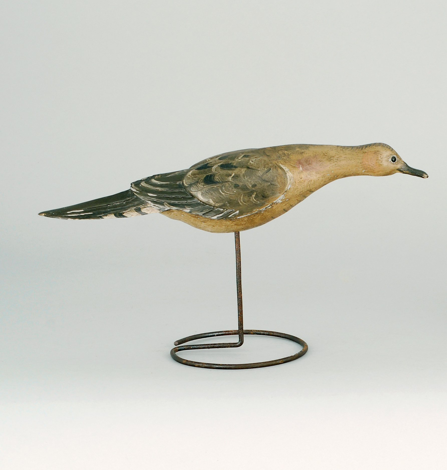 Appraisal: MOURNING DOVE DECOY By Lou Schifferl of Neenah Wisconsin Original