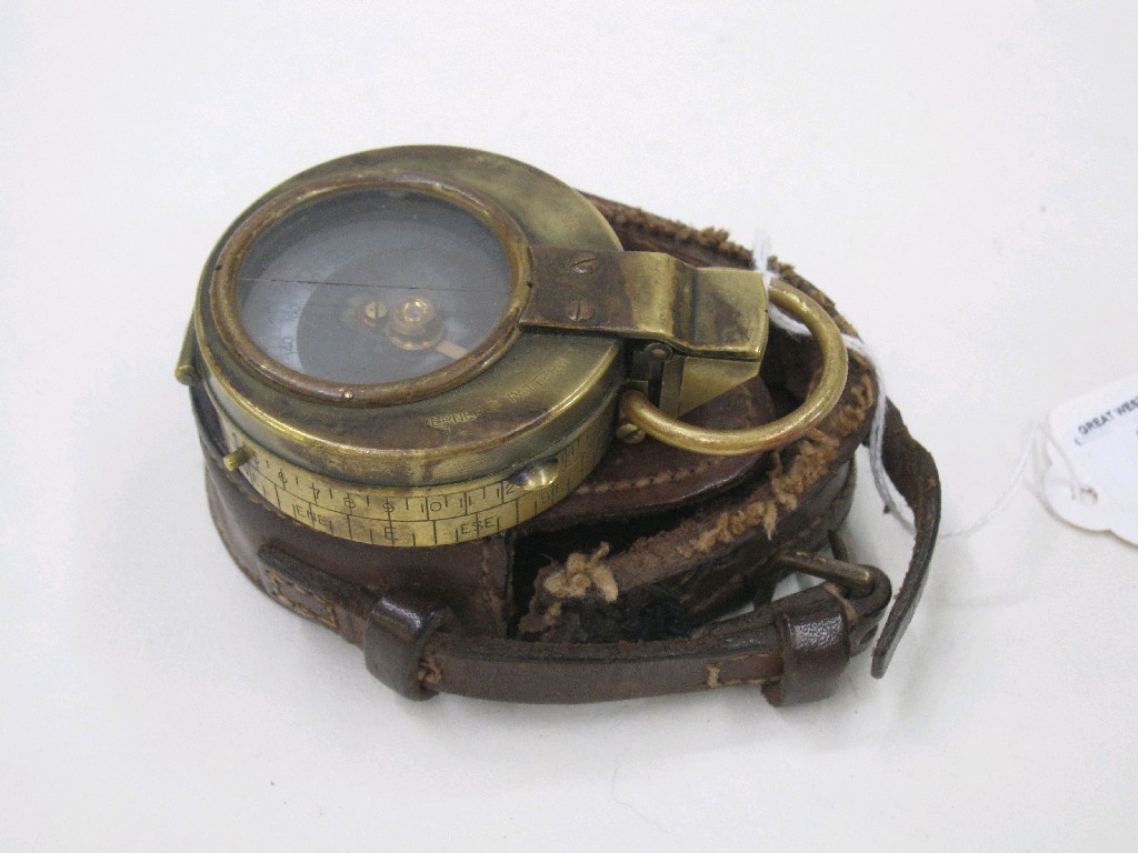 Appraisal: Military compass in case