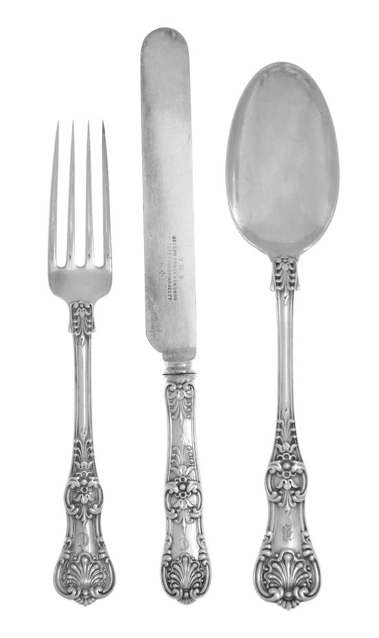 Appraisal: Sale Lot An American Silver Part Flatware Service Tiffany Co