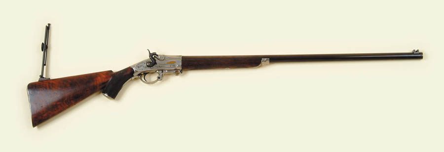 Appraisal: RARE C B HOLDEN SINGLE SHOT CREEDMORE RIFLE Cal appears