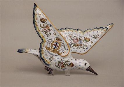 Appraisal: Faience Figure of a Bird