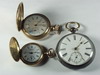 Appraisal: POCKET WATCHES - LOT OF THREE CONSISTING OF TWO GOLD